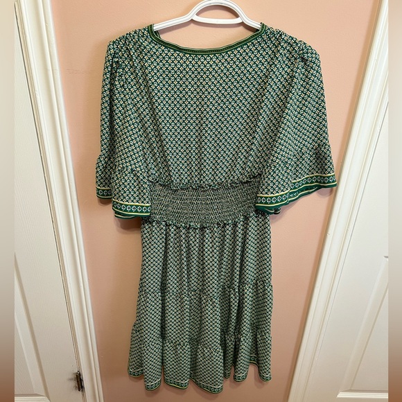 Printed layered dress - Picture 5 of 5